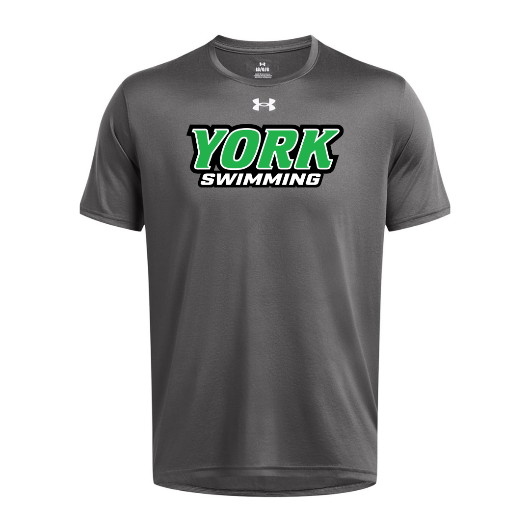 CUSTOM UNDER ARMOUR TECH TEAM T-SHIRT - SWIMMING