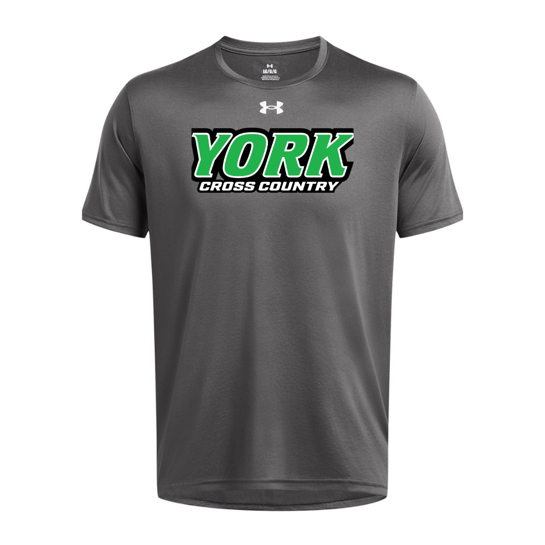 CUSTOM UNDER ARMOUR TECH TEAM T-SHIRT - CROSS COUNTRY