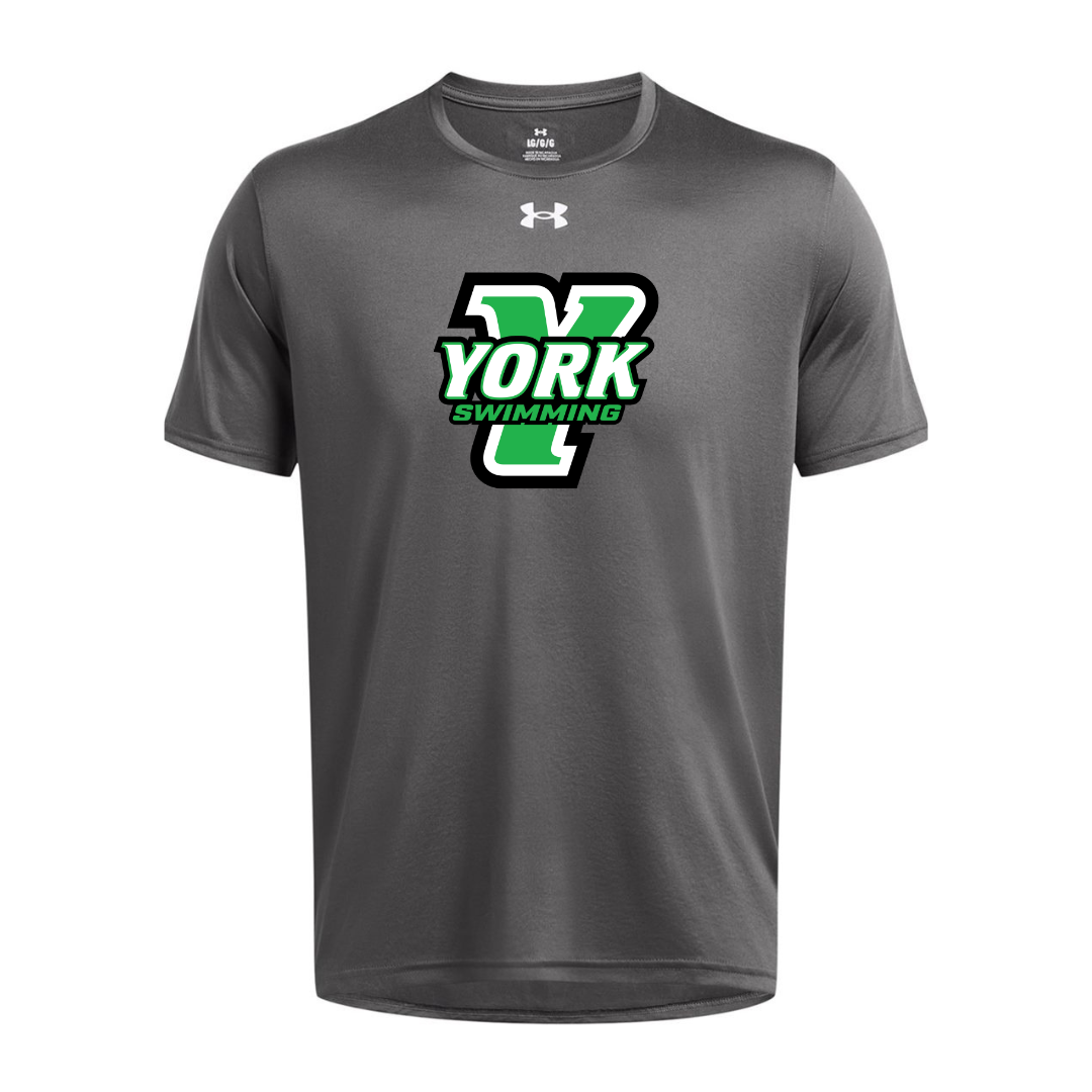 CUSTOM UNDER ARMOUR TECH TEAM T-SHIRT - SWIMMING