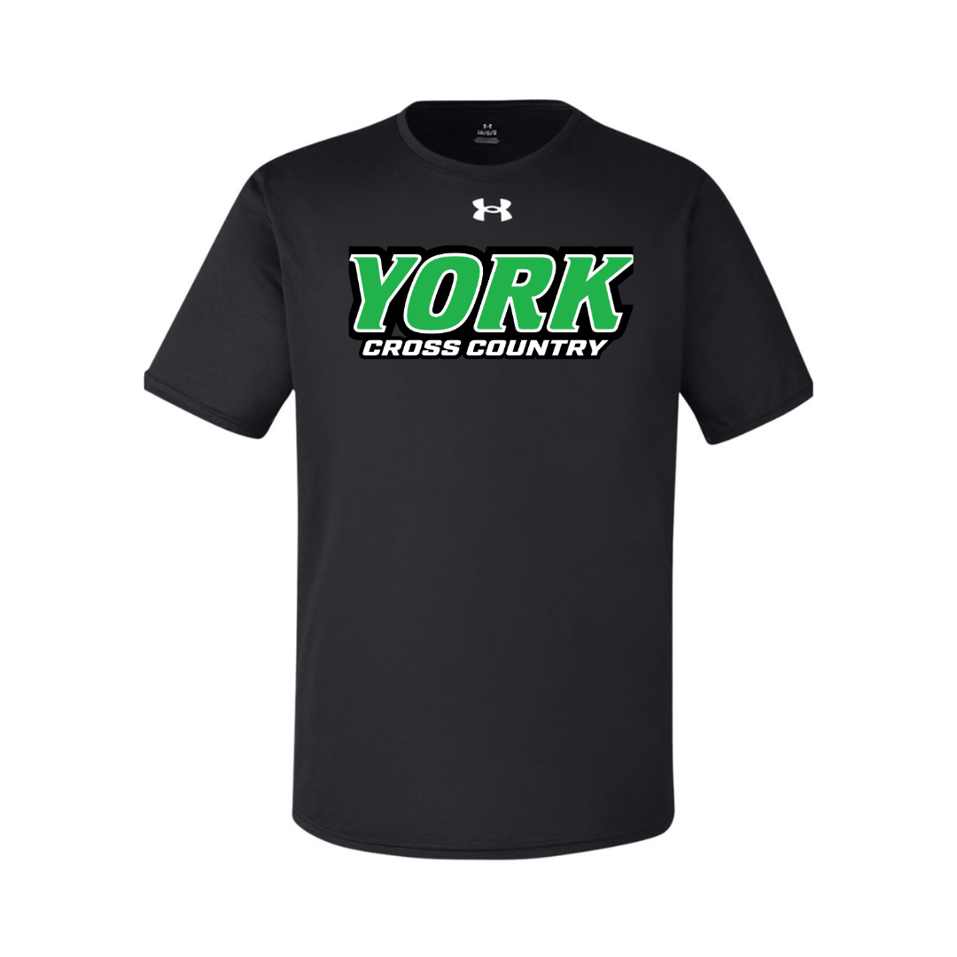 CUSTOM UNDER ARMOUR TECH TEAM T-SHIRT - CROSS COUNTRY