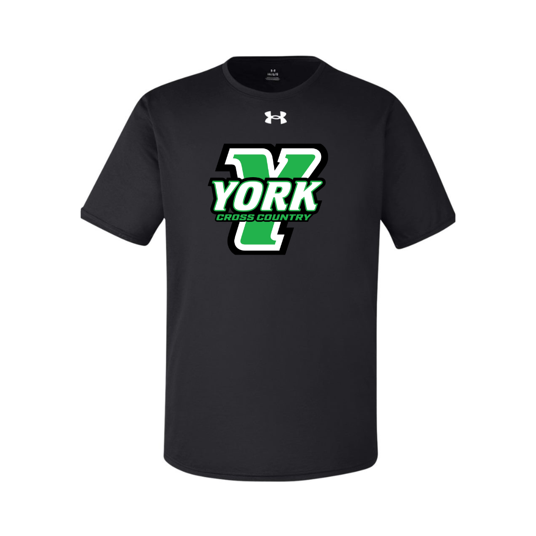 CUSTOM UNDER ARMOUR TECH TEAM T-SHIRT - CROSS COUNTRY