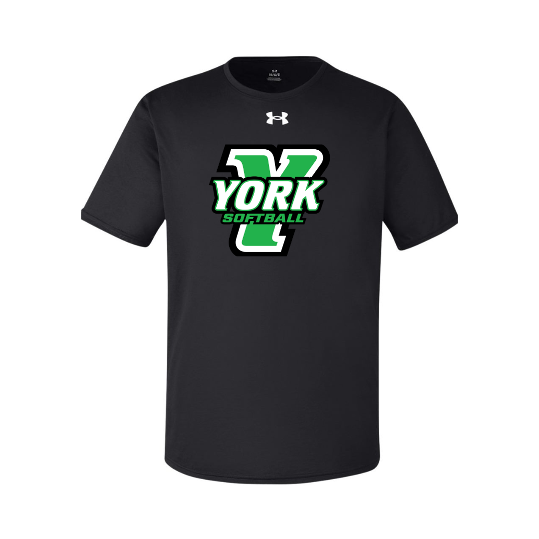 CUSTOM UNDER ARMOUR TECH TEAM T-SHIRT - SOFTBALL
