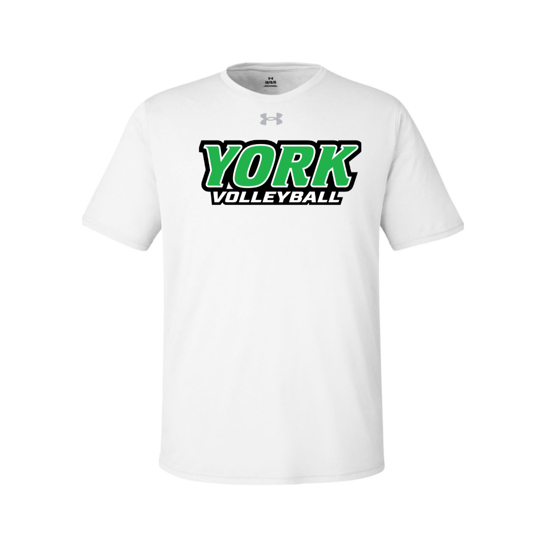 CUSTOM UNDER ARMOUR TECH TEAM T-SHIRT - VOLLEYBALL