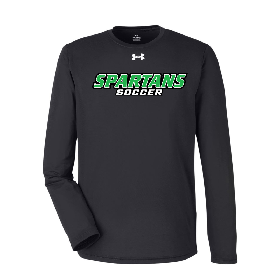 CUSTOM UNDER ARMOUR TECH TEAM LONG SLEEVE T-SHIRT - SOCCER