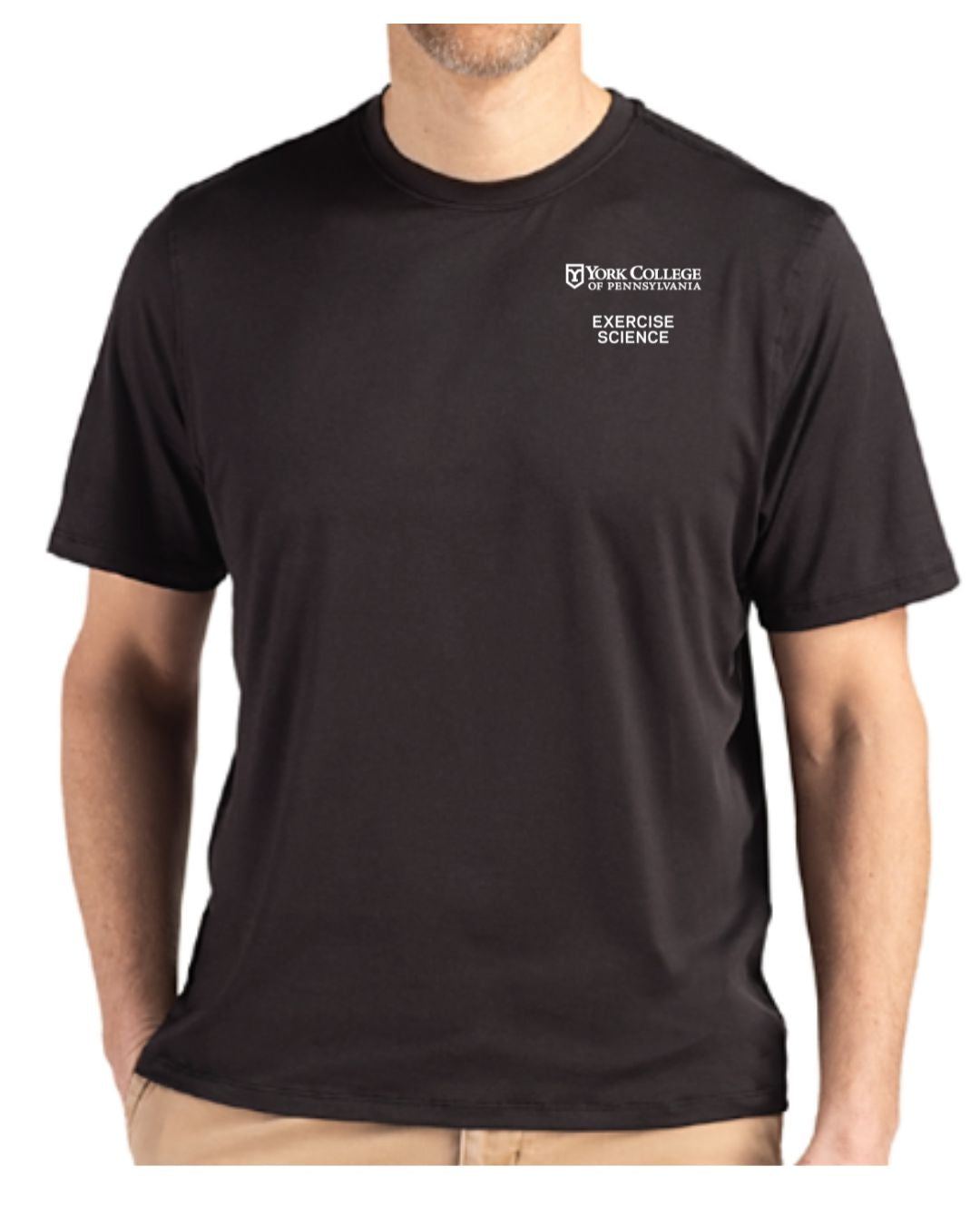 Special Order- Exercise Science- Cutter & Buck Coastline Recycled Double Peached Mens Short Sleeve Tee