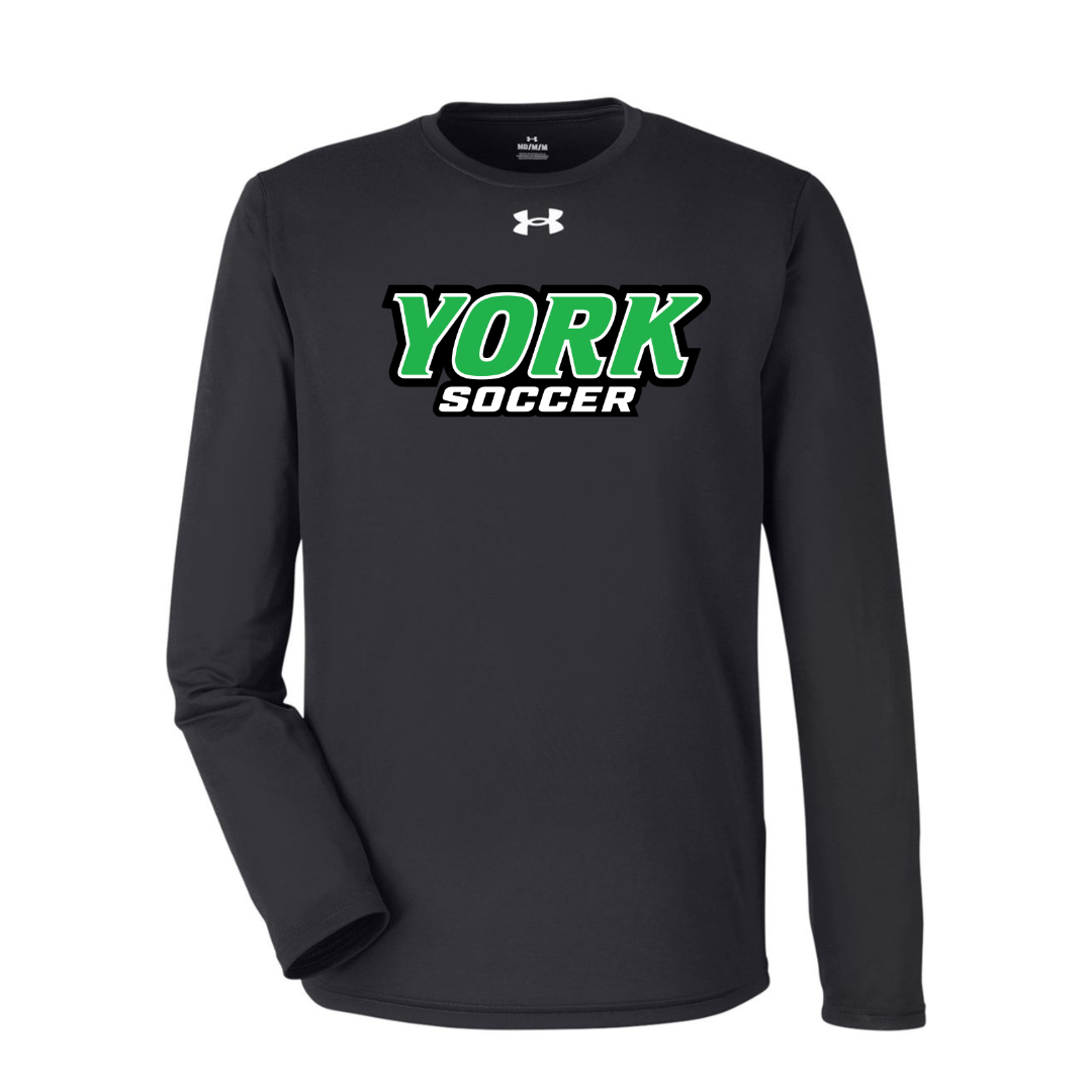 CUSTOM UNDER ARMOUR TECH TEAM LONG SLEEVE T-SHIRT - SOCCER