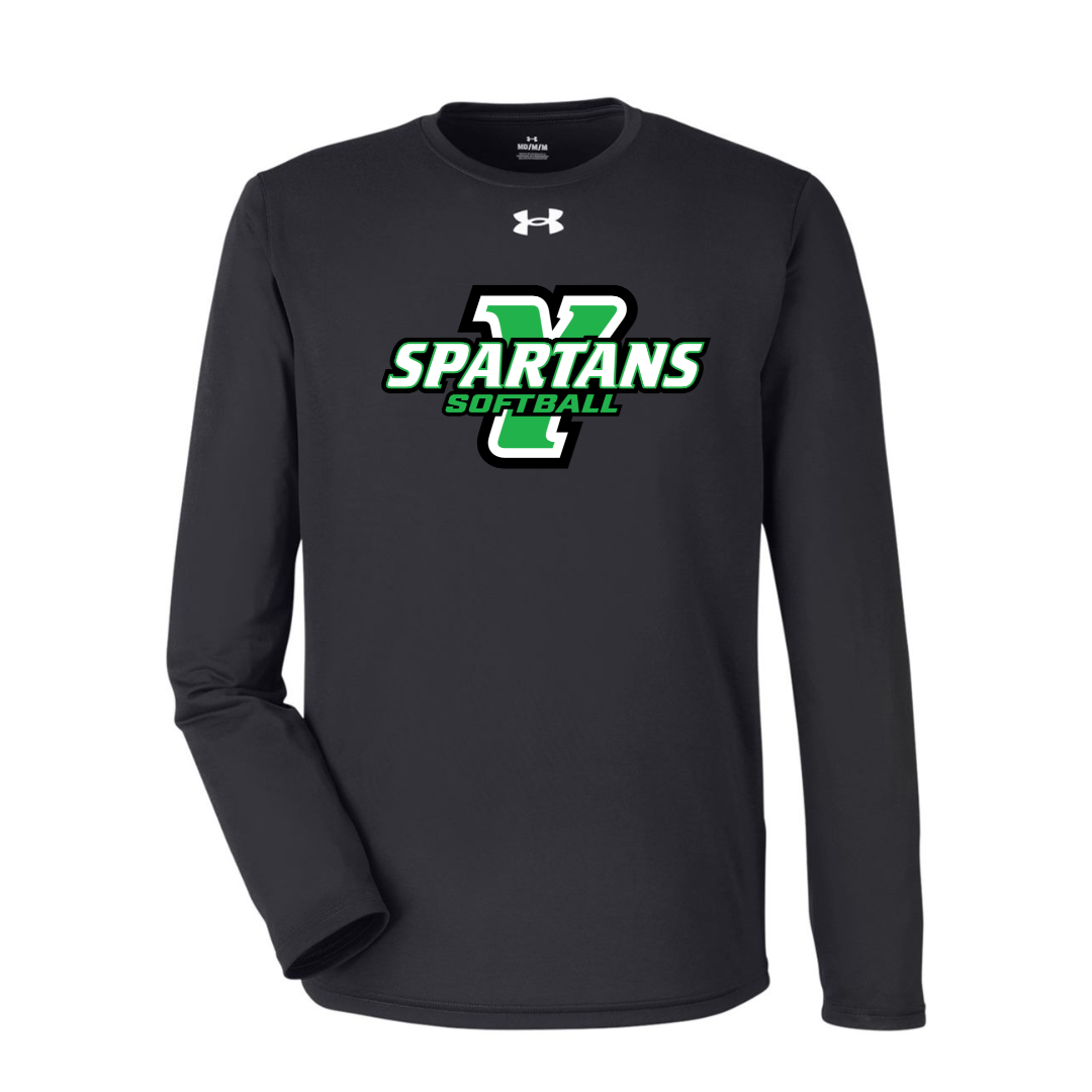 CUSTOM UNDER ARMOUR TECH TEAM LONG SLEEVE T-SHIRT - SOFTBALL
