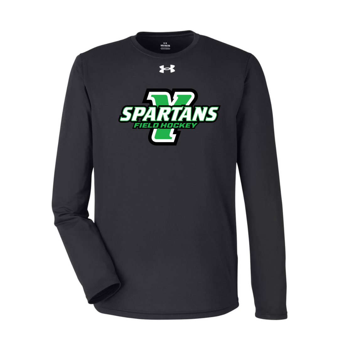 CUSTOM UNDER ARMOUR TECH TEAM LONG SLEEVE T-SHIRT - FIELD HOCKEY