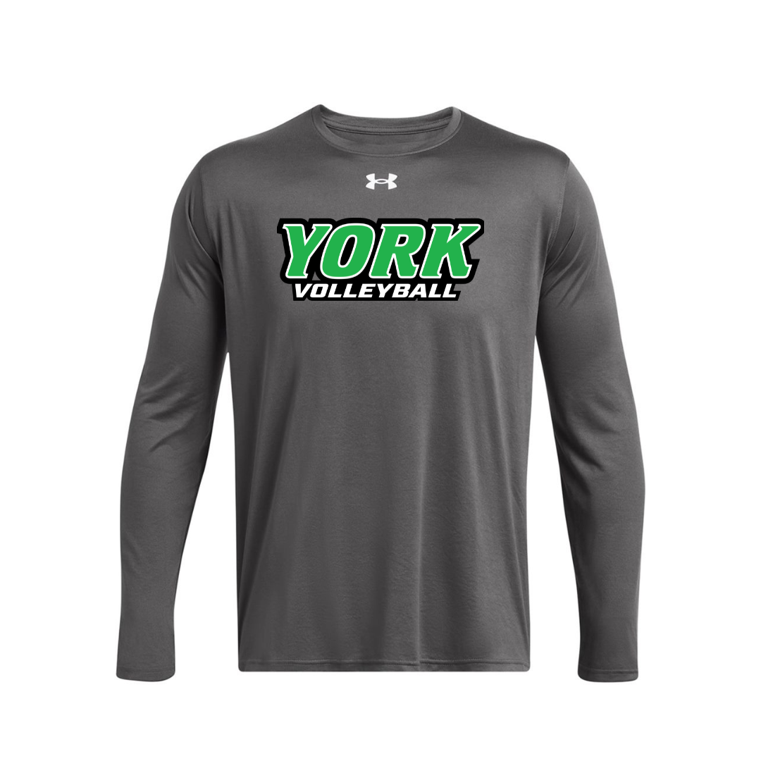 CUSTOM UNDER ARMOUR TECH TEAM LONG SLEEVE T-SHIRT - VOLLEYBALL