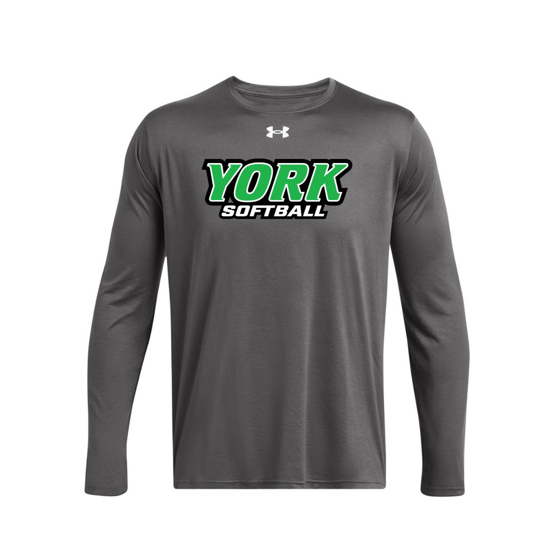 CUSTOM UNDER ARMOUR TECH TEAM LONG SLEEVE T-SHIRT - SOFTBALL