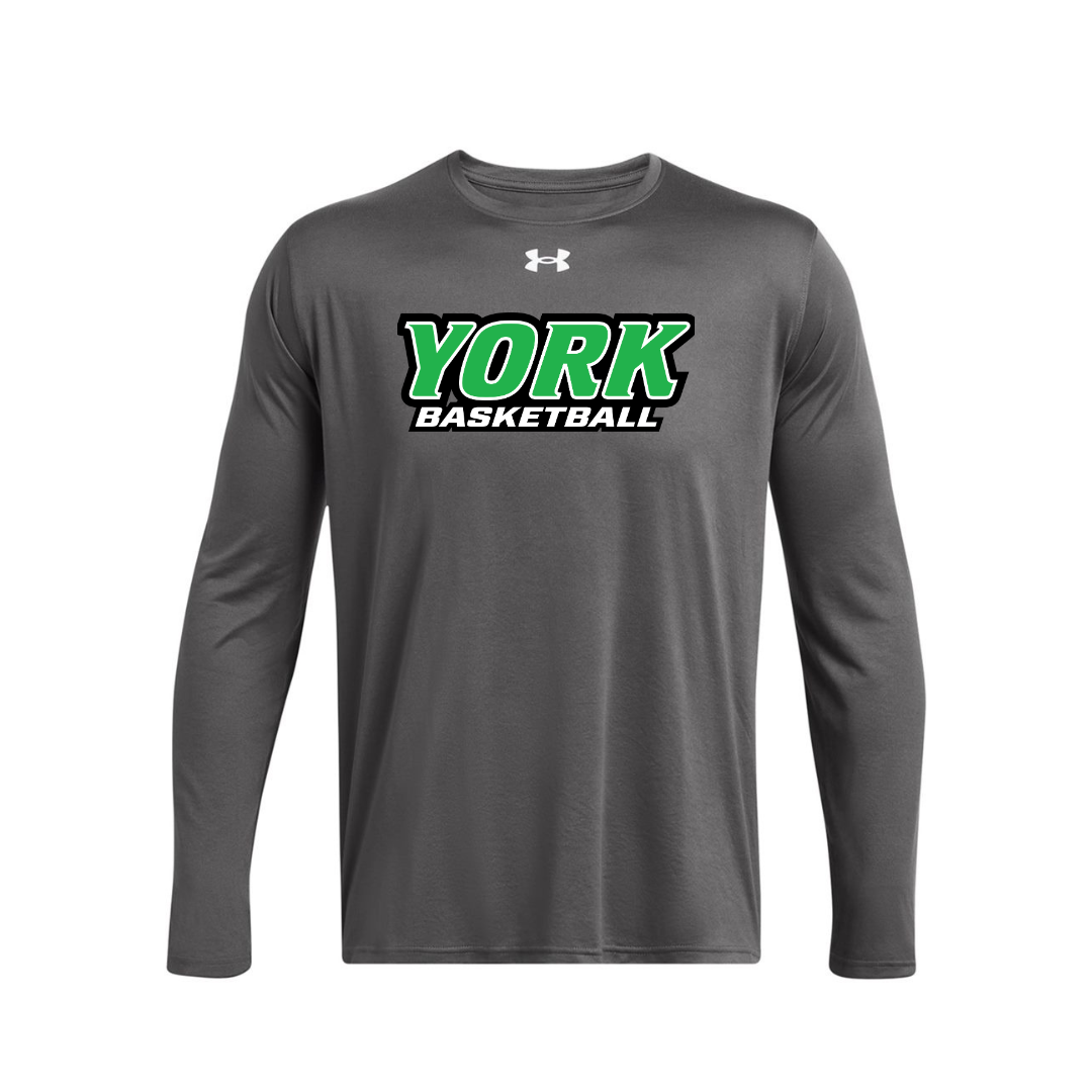 CUSTOM UNDER ARMOUR TECH TEAM LONG SLEEVE T-SHIRT - BASKETBALL