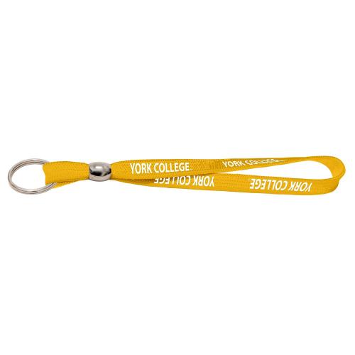 Wristlet: York College - 3/8" - Various Colors