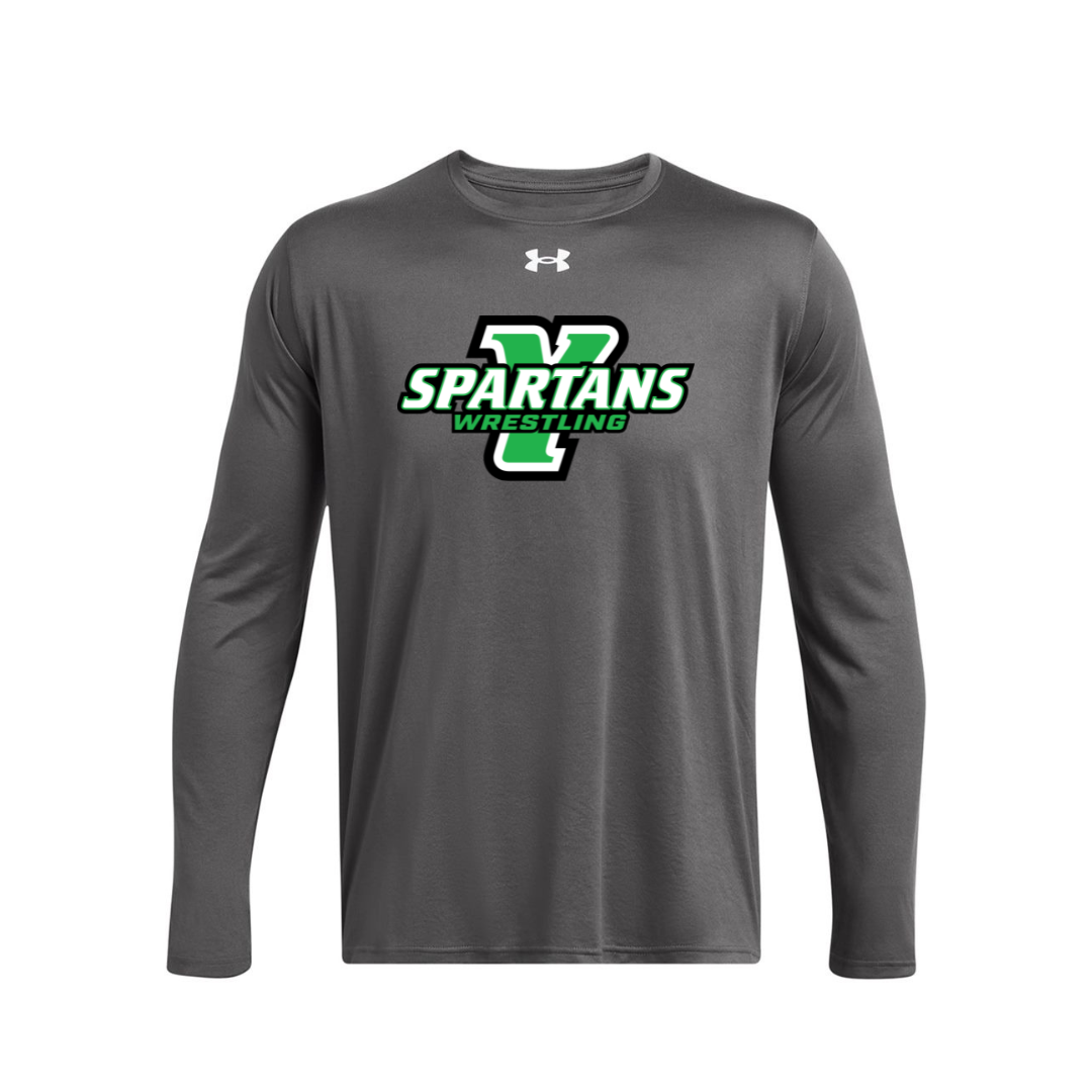 CUSTOM UNDER ARMOUR TECH TEAM LONG SLEEVE T-SHIRT - WRESTLING
