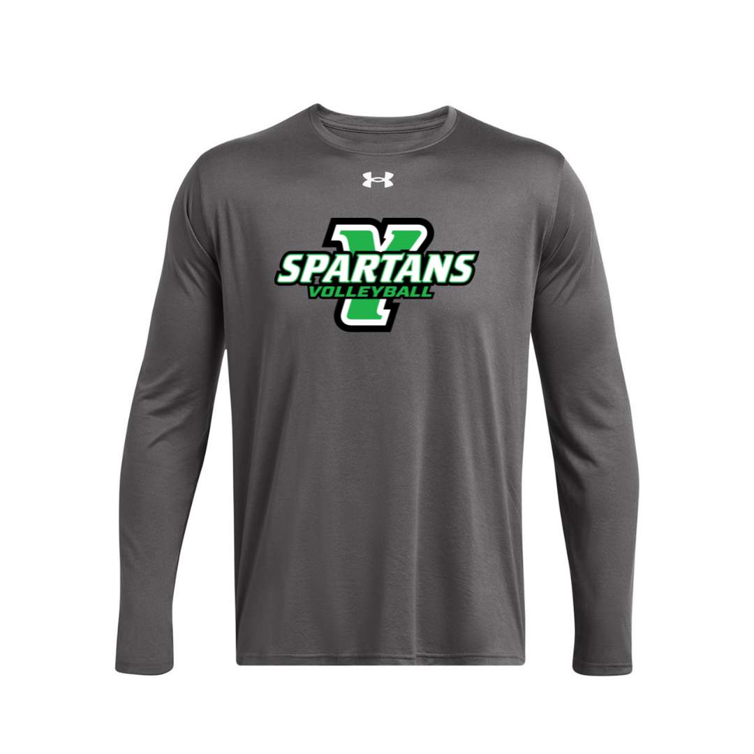 CUSTOM UNDER ARMOUR TECH TEAM LONG SLEEVE T-SHIRT - VOLLEYBALL