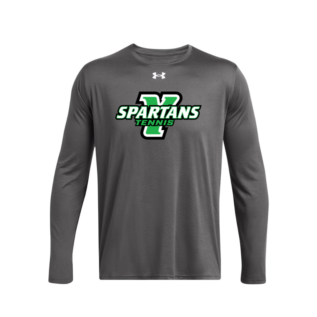 CUSTOM UNDER ARMOUR TECH TEAM LONG SLEEVE T-SHIRT - TENNIS
