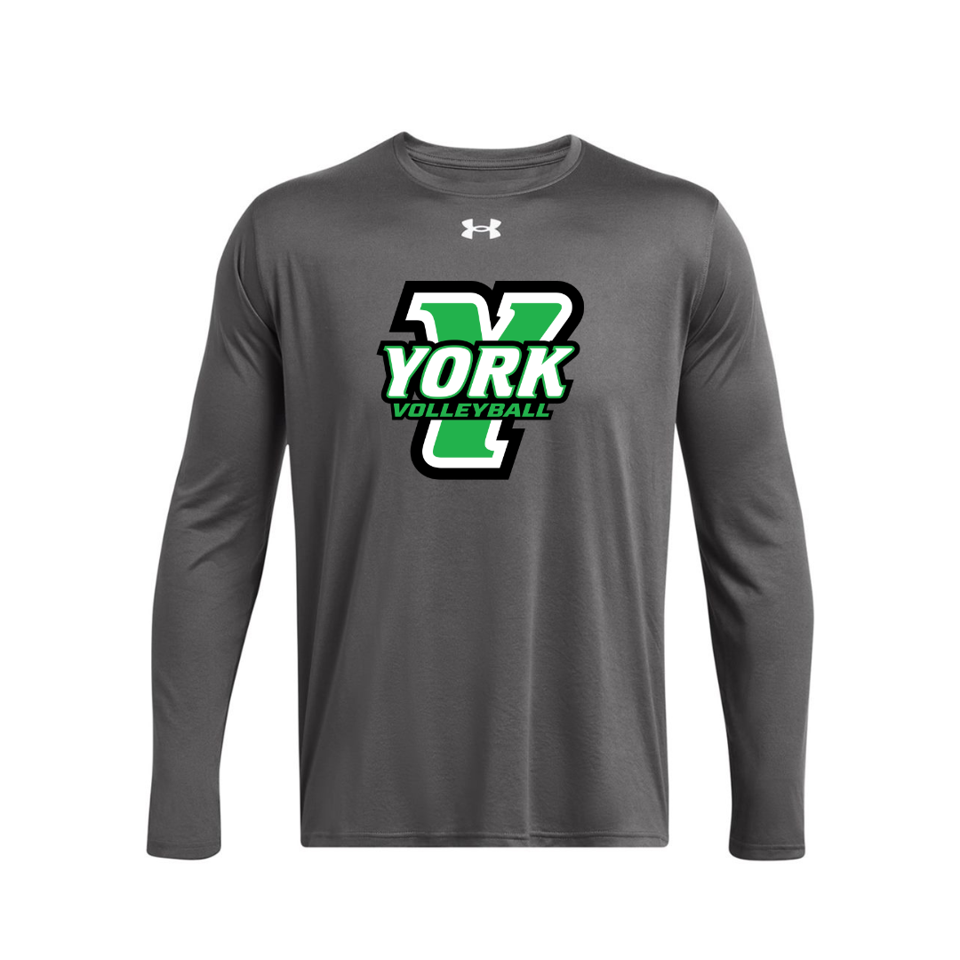 CUSTOM UNDER ARMOUR TECH TEAM LONG SLEEVE T-SHIRT - VOLLEYBALL