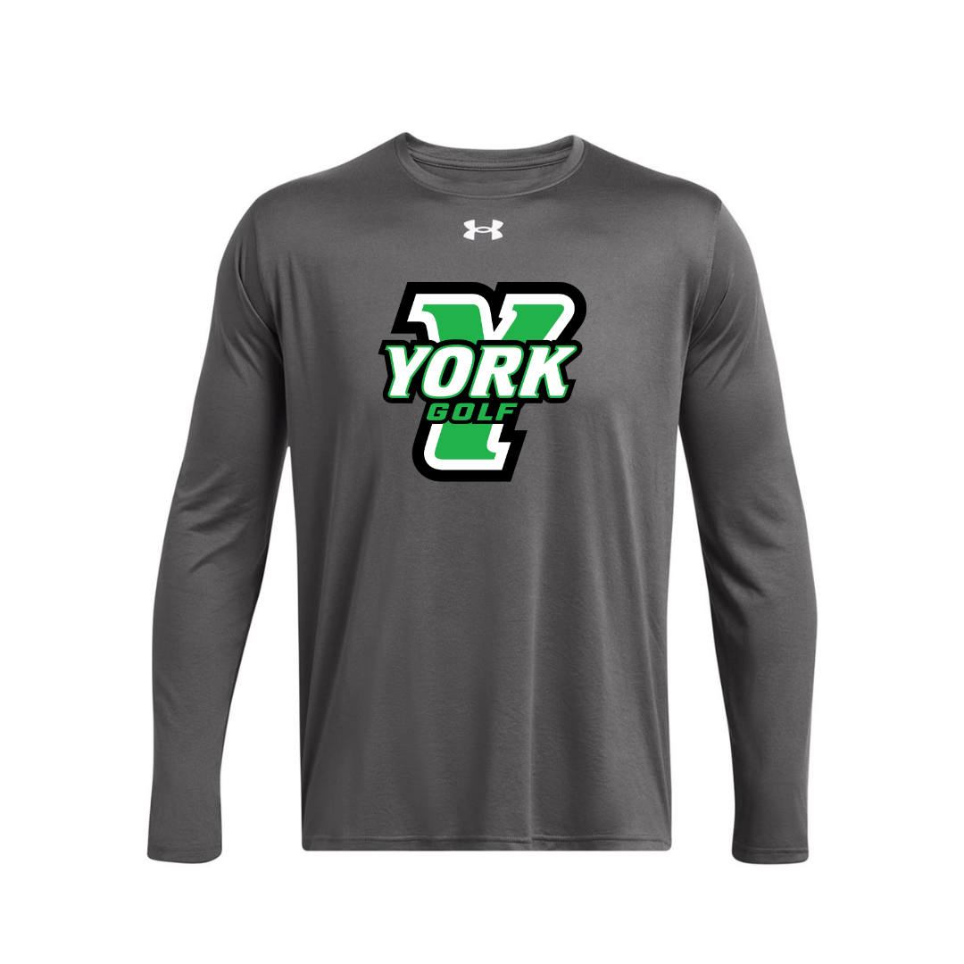 CUSTOM UNDER ARMOUR TECH TEAM LONG SLEEVE T-SHIRT - GOLF