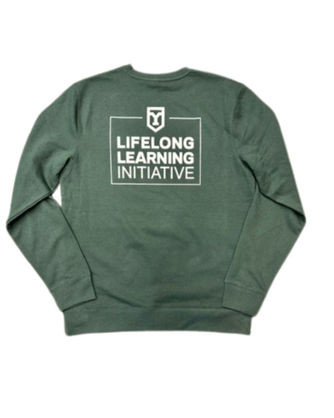 LIFE LONG LEARNING YORK COLLEGE CREW SWEATSHIRT