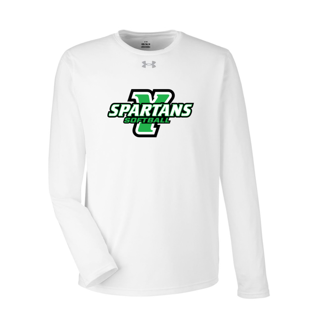 CUSTOM UNDER ARMOUR TECH TEAM LONG SLEEVE T-SHIRT - SOFTBALL