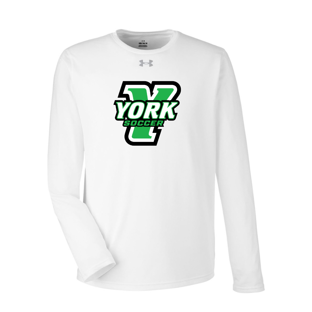 CUSTOM UNDER ARMOUR TECH TEAM LONG SLEEVE T-SHIRT - SOCCER