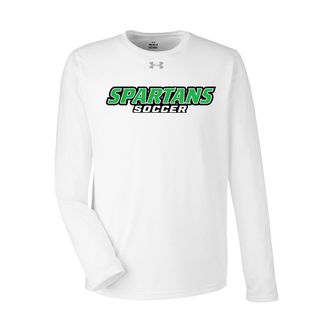 CUSTOM UNDER ARMOUR TECH TEAM LONG SLEEVE T-SHIRT - SOCCER