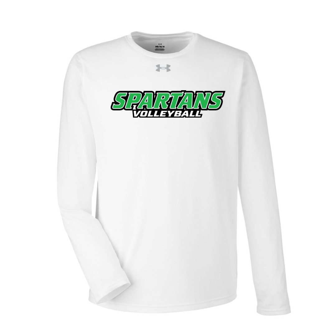 CUSTOM UNDER ARMOUR TECH TEAM LONG SLEEVE T-SHIRT - VOLLEYBALL