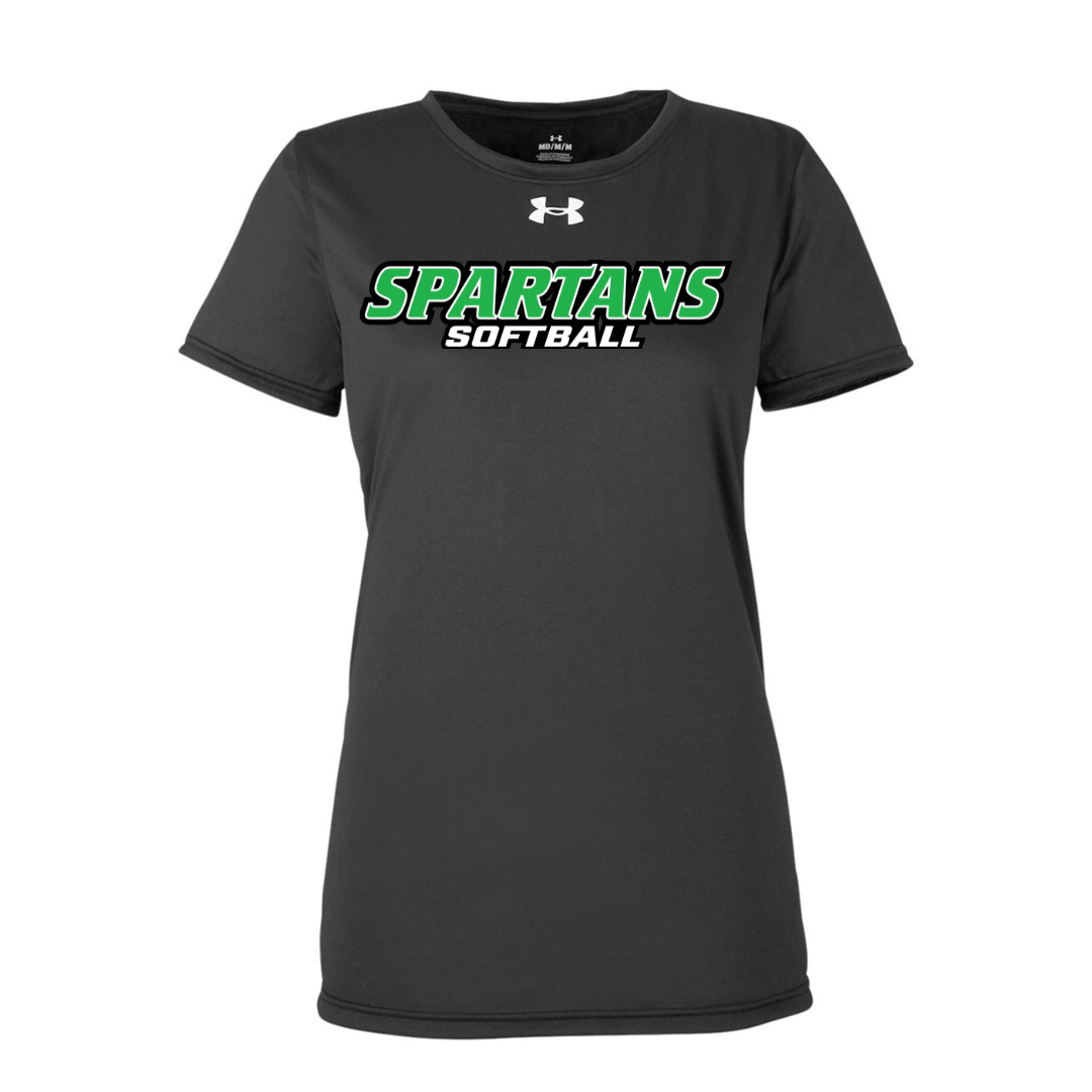 CUSTOM UNDER ARMOUR WOMEN'S TECH TEAM SHORT SLEEVE T-SHIRT - SOFTBALL