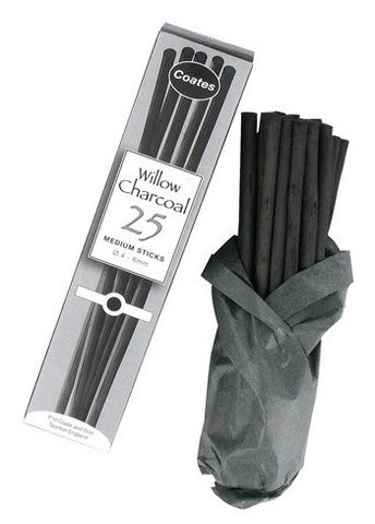 Charcoal: Coates Premium - Medium - Box of 25