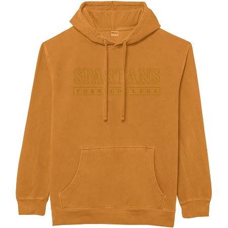 OURAY YORK COLLEGE PIGMENT DYED HOODIE