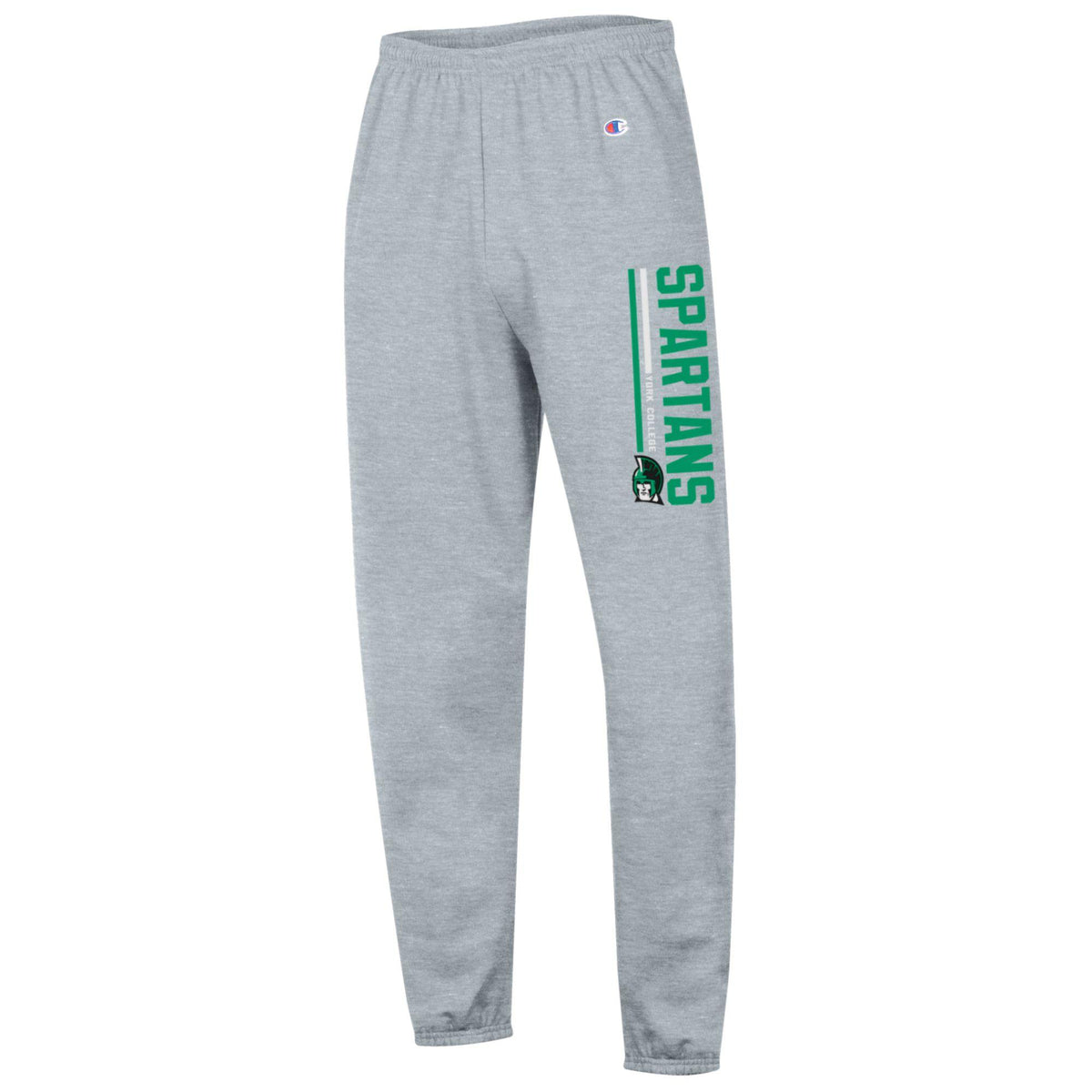 CHAMPION SPARTANS POWERBLEND BANDED BOTTOM SWEATPANT