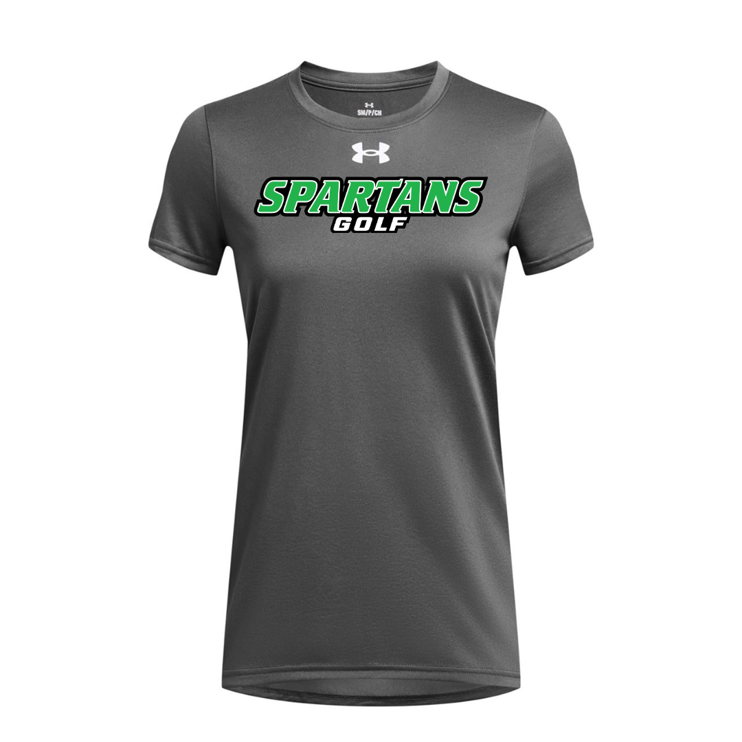 CUSTOM UNDER ARMOUR WOMEN'S TECH TEAM SHORT SLEEVE T-SHIRT - GOLF