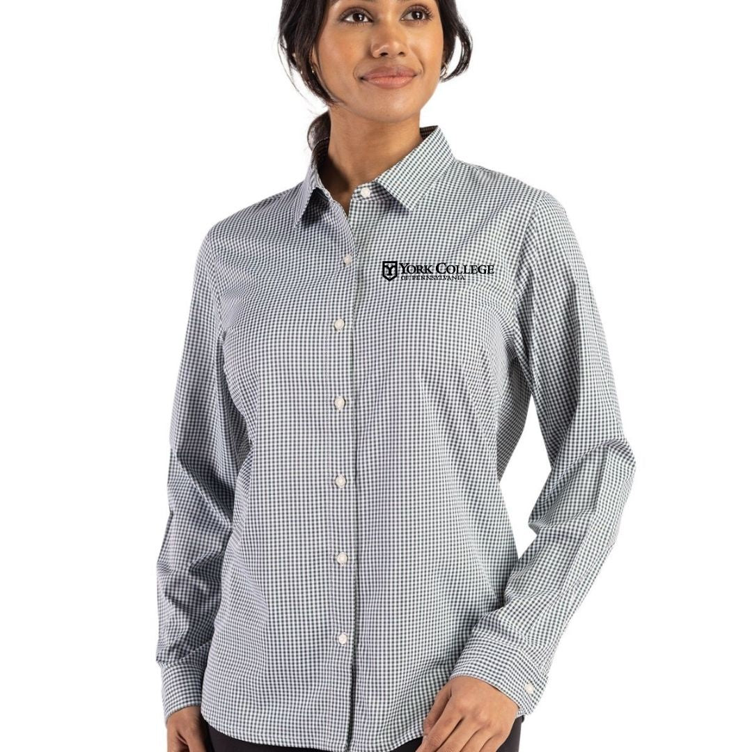 BoT- CUTTER & BUCK WOMEN'S YORK LONG SLEEVE DRESS SHIRT