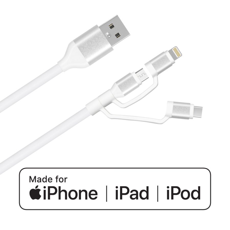 10′ Lightning Charging Set – includes Wall Adapter