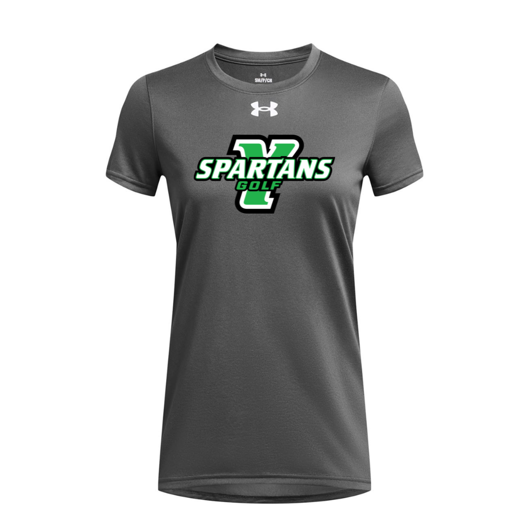 CUSTOM UNDER ARMOUR WOMEN'S TECH TEAM SHORT SLEEVE T-SHIRT - GOLF