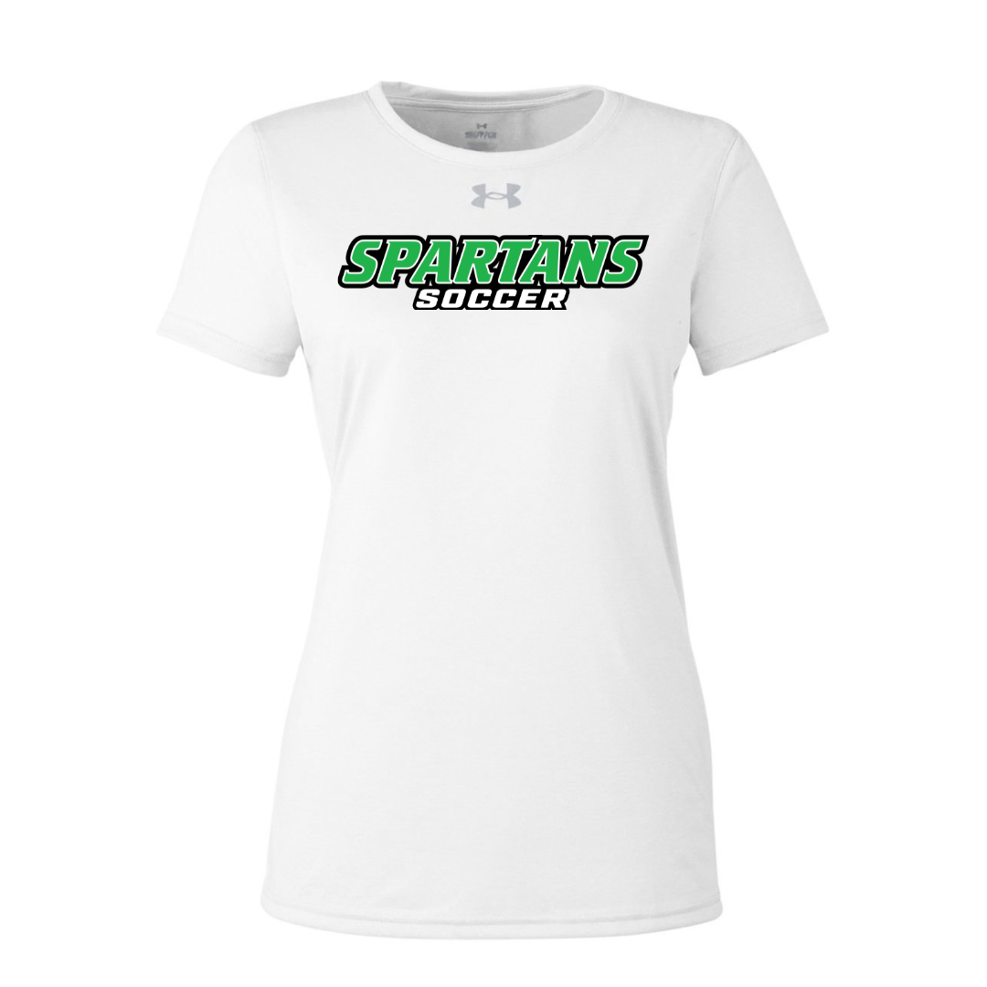 CUSTOM UNDER ARMOUR WOMEN'S TECH TEAM SHORT SLEEVE T-SHIRT - SOCCER