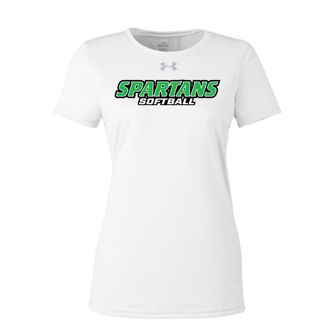 CUSTOM UNDER ARMOUR WOMEN'S TECH TEAM SHORT SLEEVE T-SHIRT - SOFTBALL
