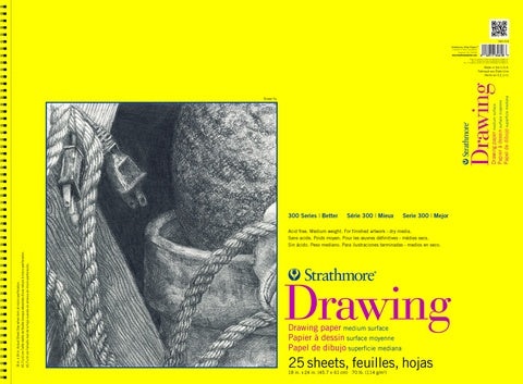 Paper: Drawing - 18x24 - 70lb - 25 Sheets