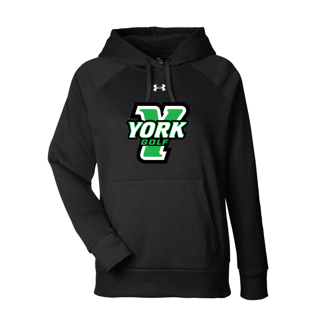 CUSTOM UNDER ARMOUR WOMEN'S RIVAL FLEECE HOODIE - GOLF