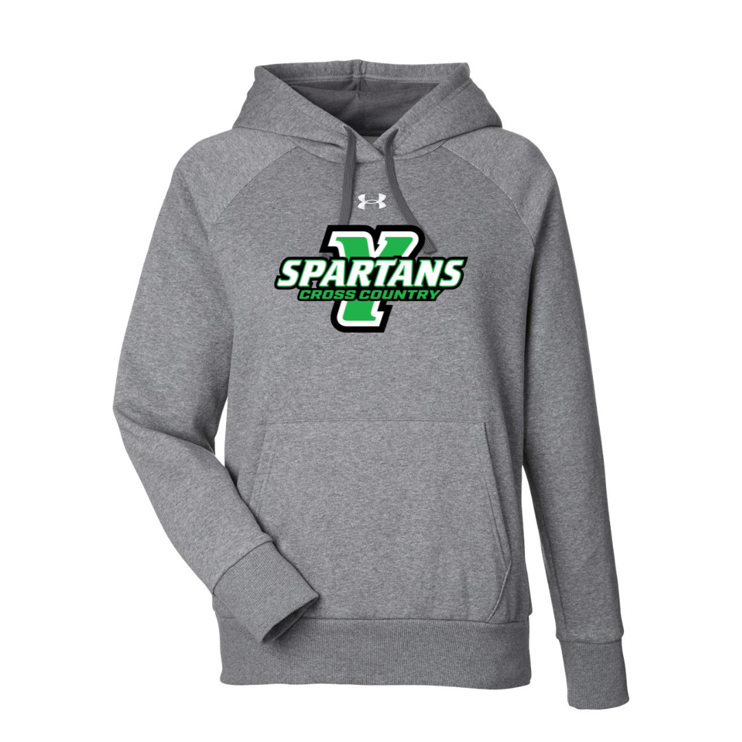 CUSTOM UNDER ARMOUR WOMEN'S RIVAL FLEECE HOODIE - CROSS COUNTRY
