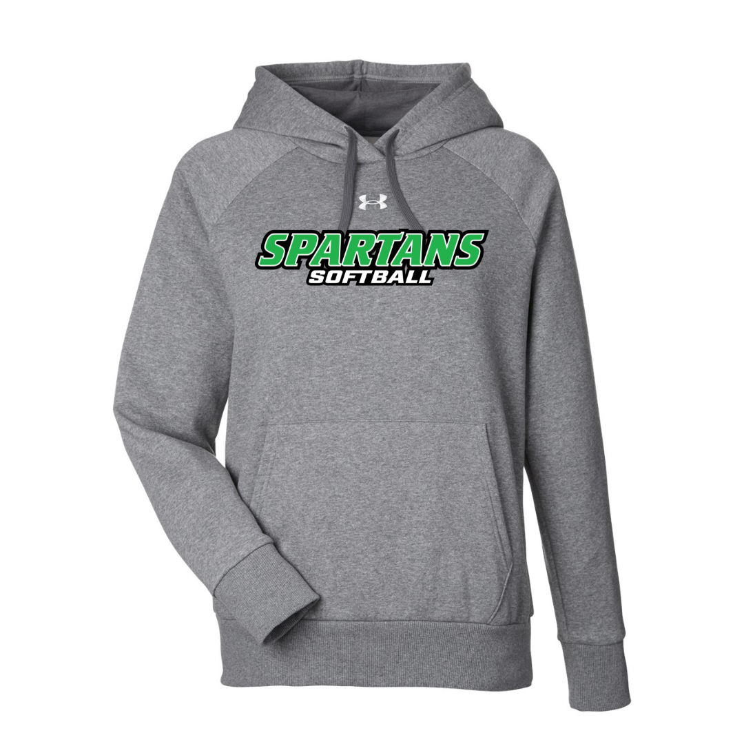 CUSTOM UNDER ARMOUR WOMEN'S RIVAL FLEECE HOODIE - SOFTBALL
