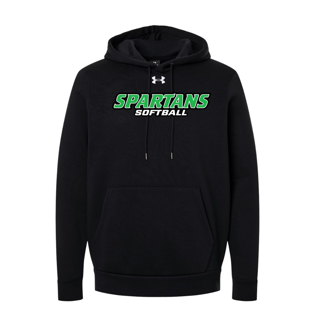 CUSTOM UNDER ARMOUR MEN'S ICON FLEECE HOODIE - SOFTBALL