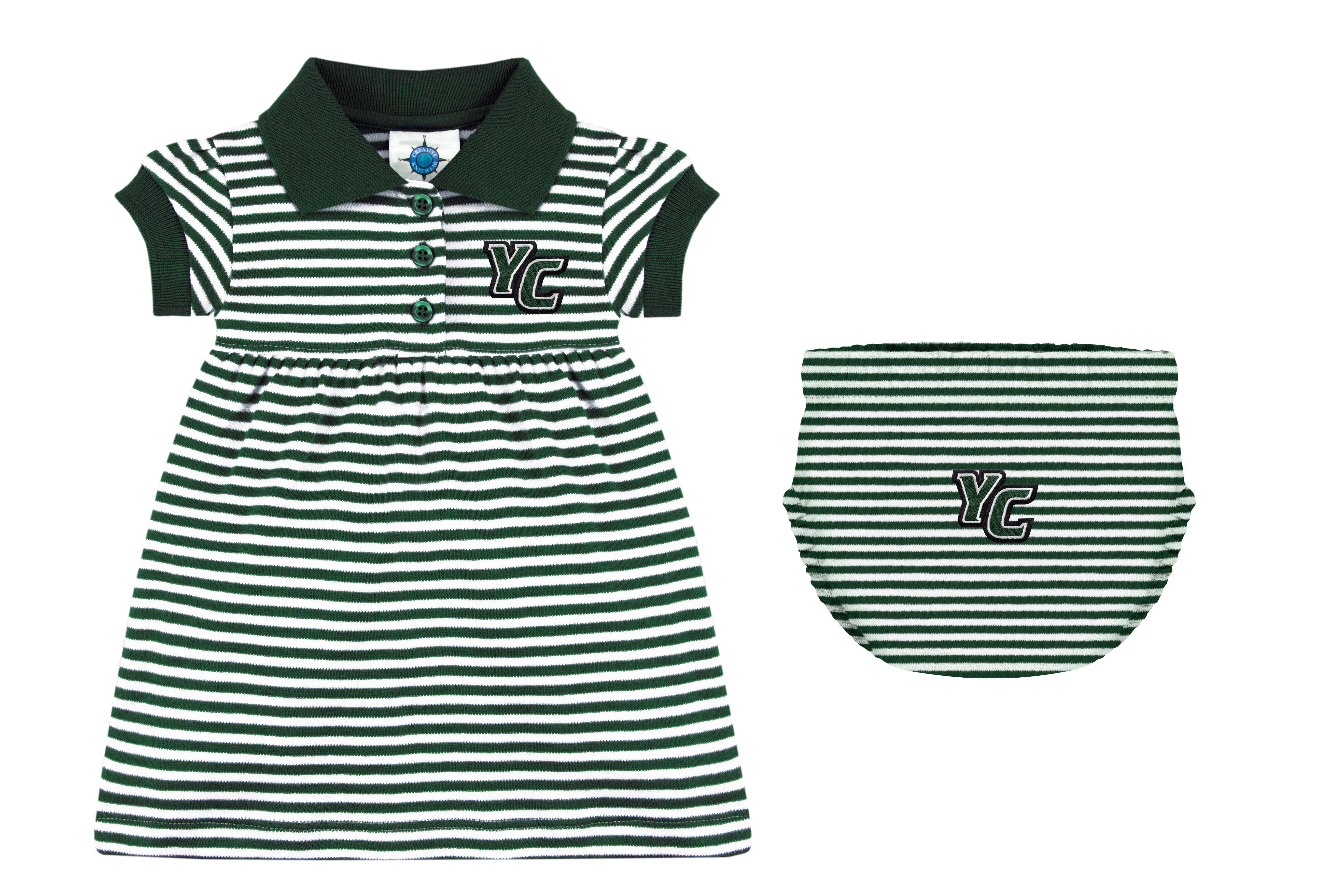 CREATIVE KNITWEAR YORK COLLEGE DRESS W/ BLOOMER