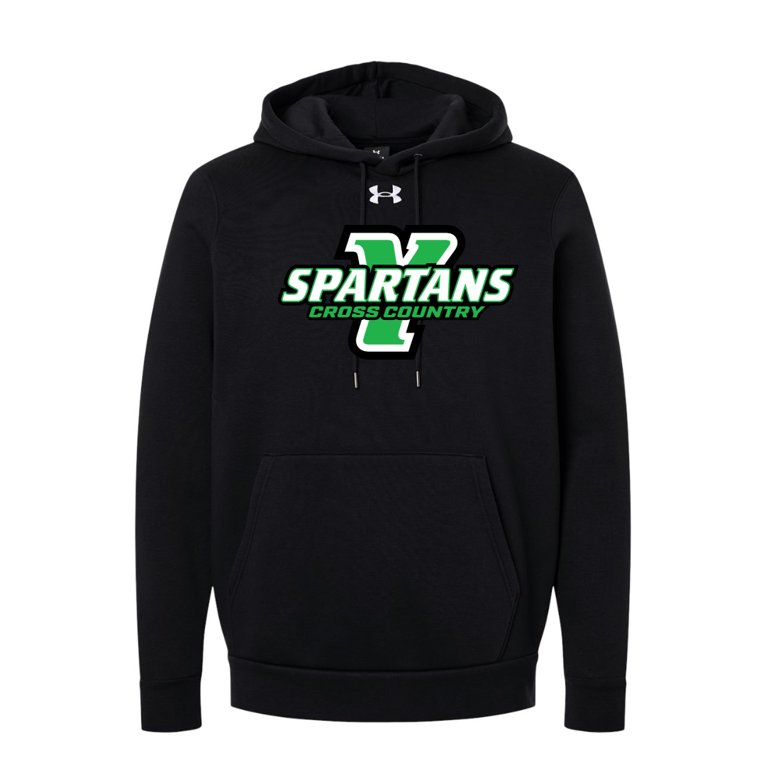 CUSTOM UNDER ARMOUR MEN'S ICON FLEECE HOODIE - CROSS COUNTRY
