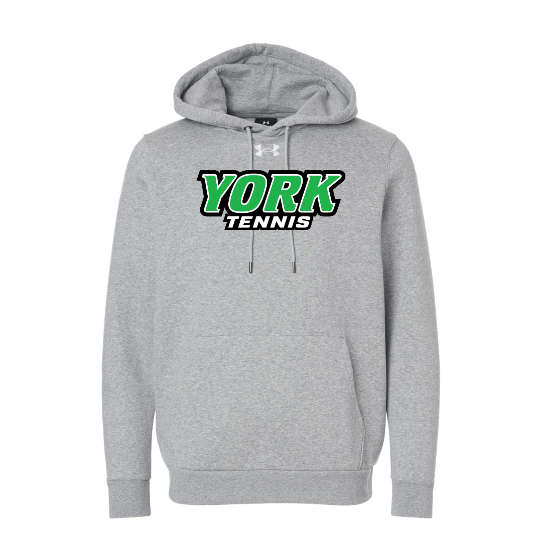 CUSTOM UNDER ARMOUR MEN'S ICON FLEECE HOODIE - TENNIS