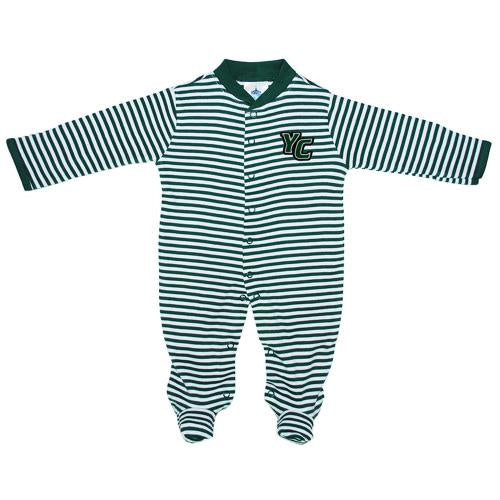 CREATIVE KNITWEAR INFANT L/S ROMPER STRIPED