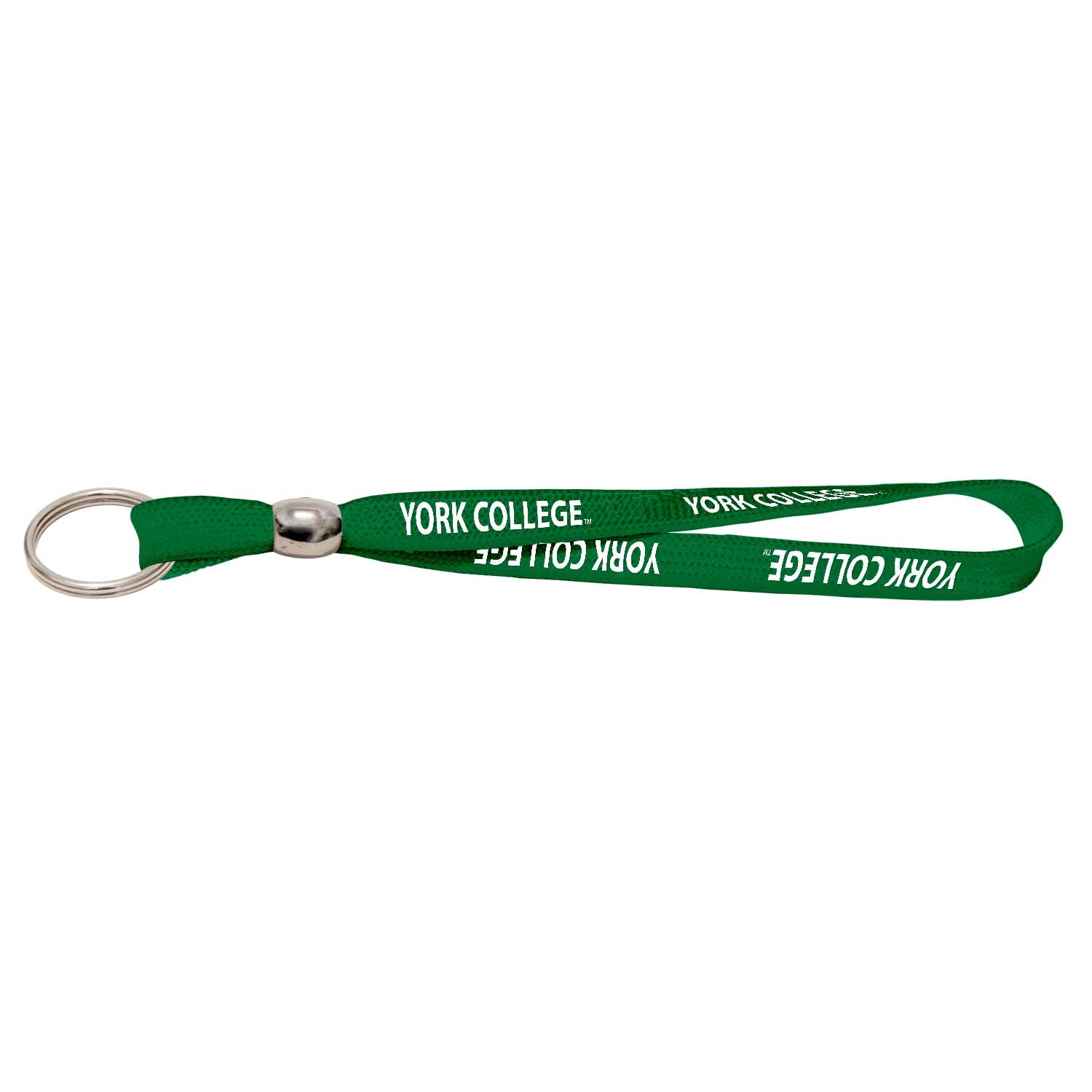 Wristlet: York College - 3/8" - Various Colors