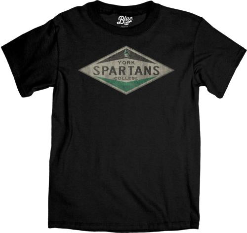 BLUE 84 S/S T-SHIRT WITH DIAMOND DESIGN