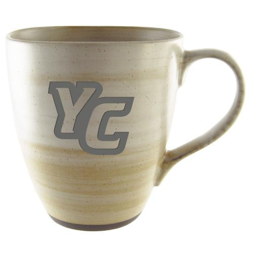 MUG 16 OZ EARTHTONES WITH YC LOGO