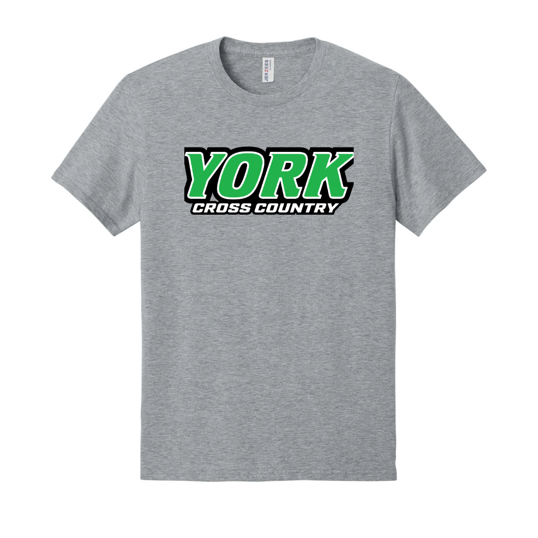 CUSTOM JERZEES CLASSICS SHORT SLEEVE T-SHIRT- CROSS COUNTRY