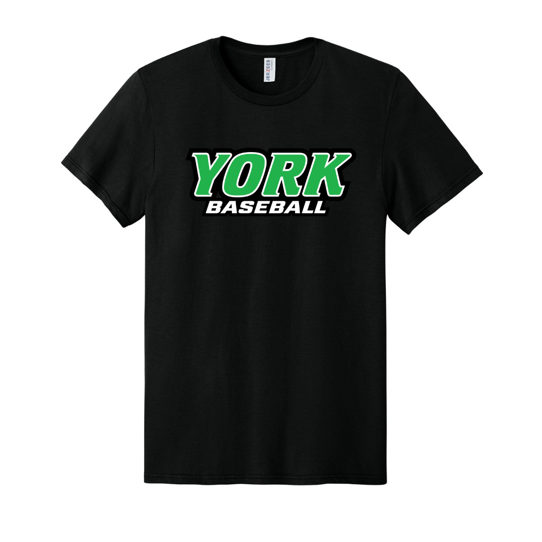 CUSTOM JERZEES CLASSICS SHORT SLEEVE T-SHIRT- BASEBALL